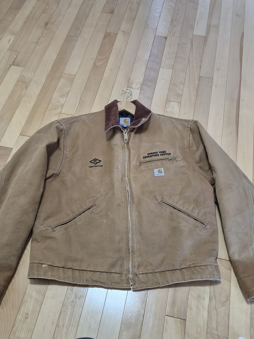 Carhartt J001 Work Jacket with Blanket Lining.